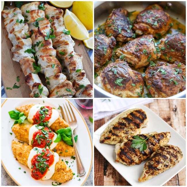 Chicken recipes that are perfect for dinner tonight!