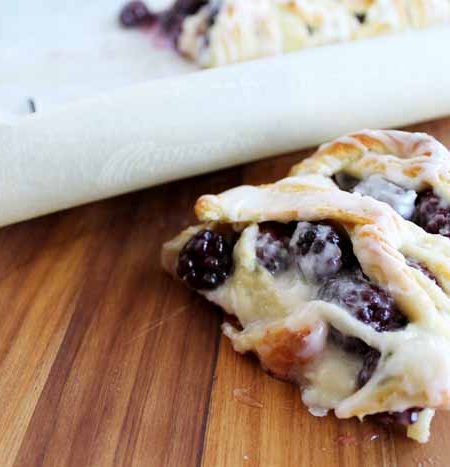 Blackberry Cream Cheese Danish Recipe - a delicious way to start your day!
