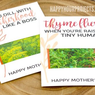 Quick and easy Mother's Day Ideas