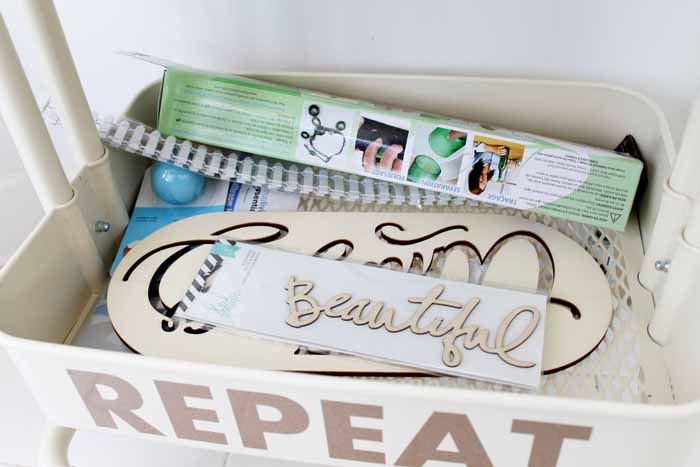 Add this craft cart to your craft room!