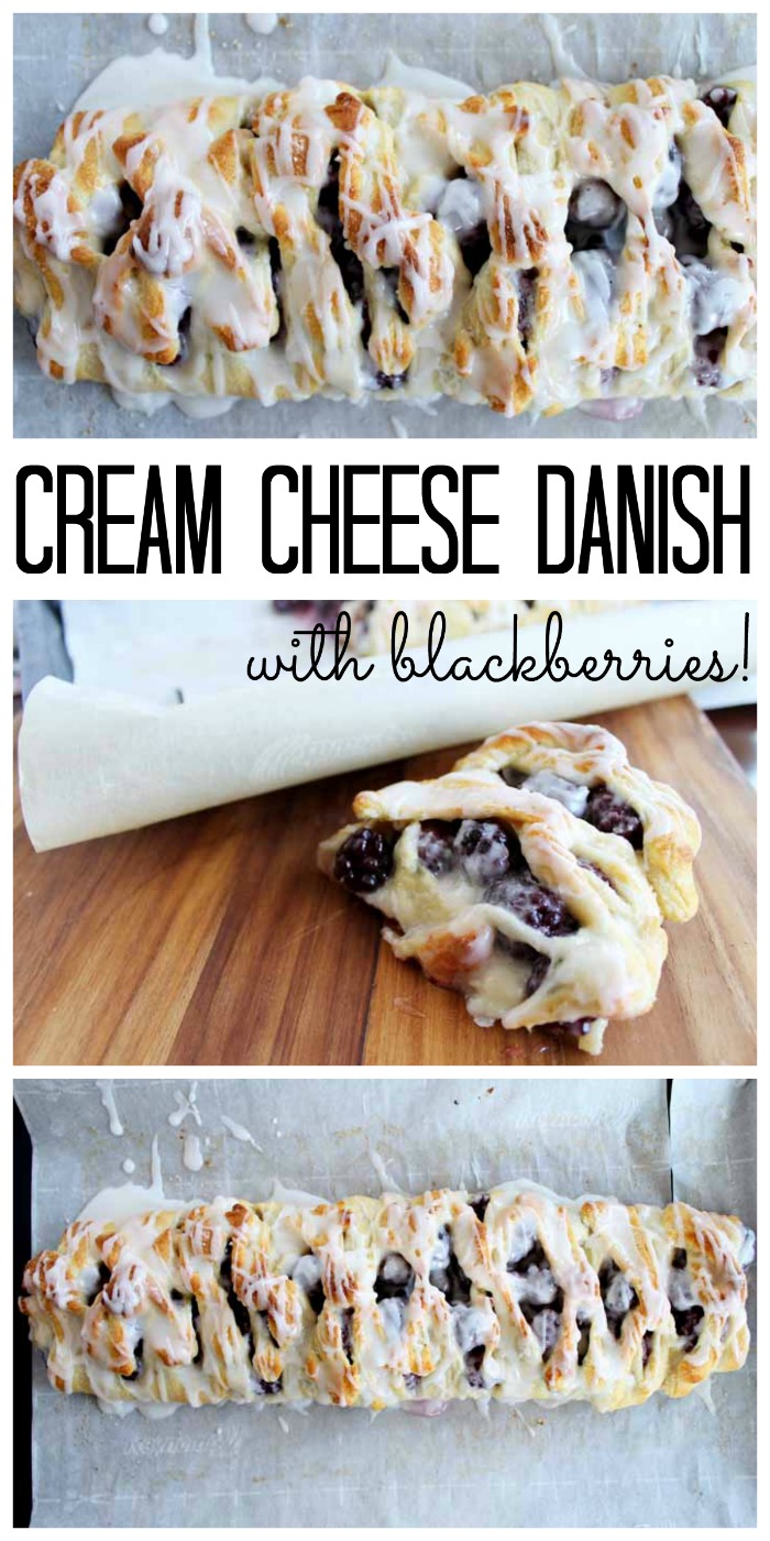 Blackberry Cream Cheese Danish Recipe - a delicious way to start your day! 