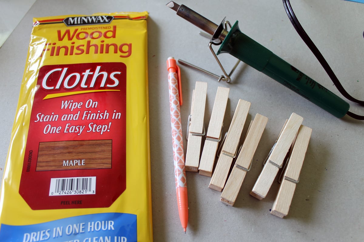 Herb garden design - make a rustic herb garden with an old wheel! Plus instructions on making clothespin herb markers!