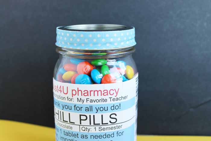 Chill Pill Gift for teachers