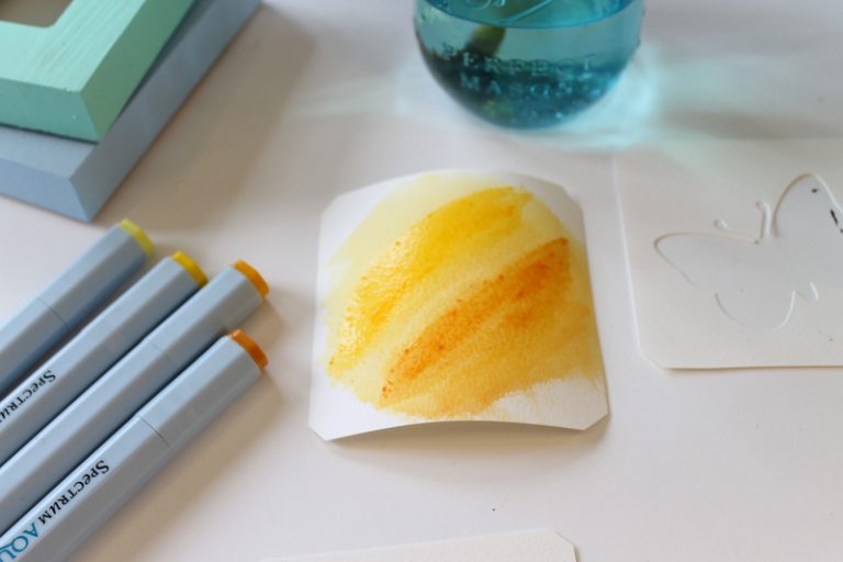 Watercolor Projects Die Cut Watercolor Art The Country Chic Cottage