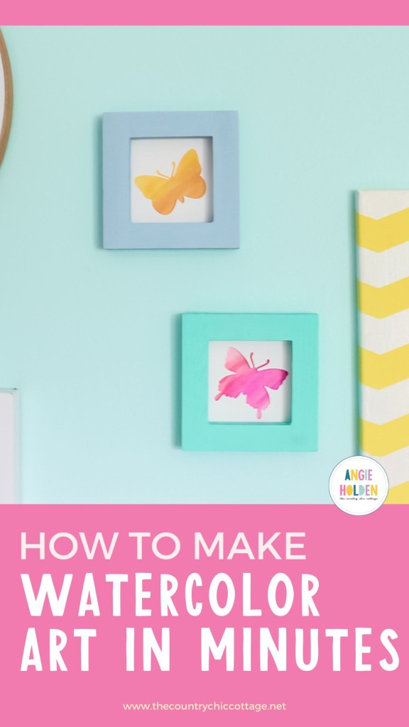 watercolor projects in minutes