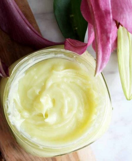 Make these easy homemade hand lotion! Recipe for beeswax lotion that is simple to make!