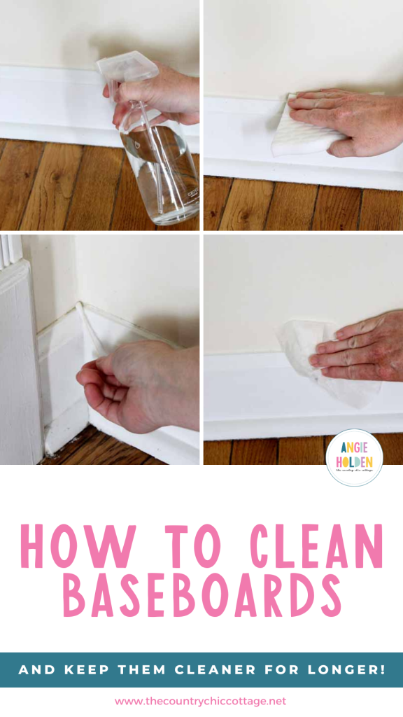 How To Clean Baseboards - The Country Chic Cottage