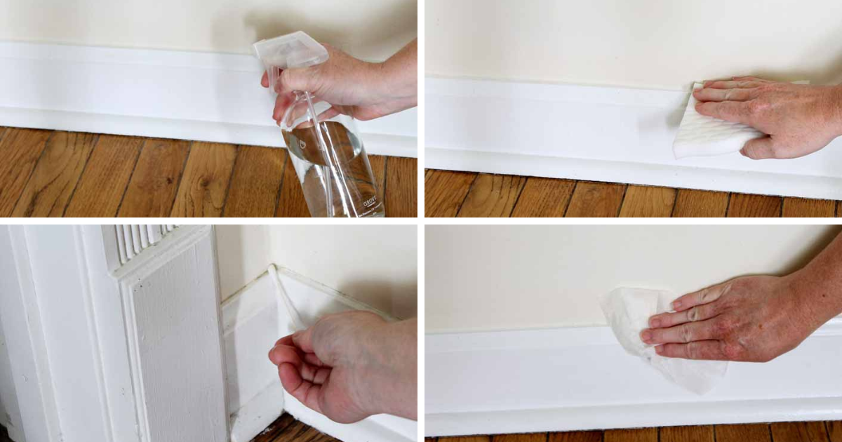 How To Clean Baseboards & Keep Them Clean! - Angie Holden The Country ...