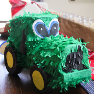 Tractor Pinata by Bright Green Door