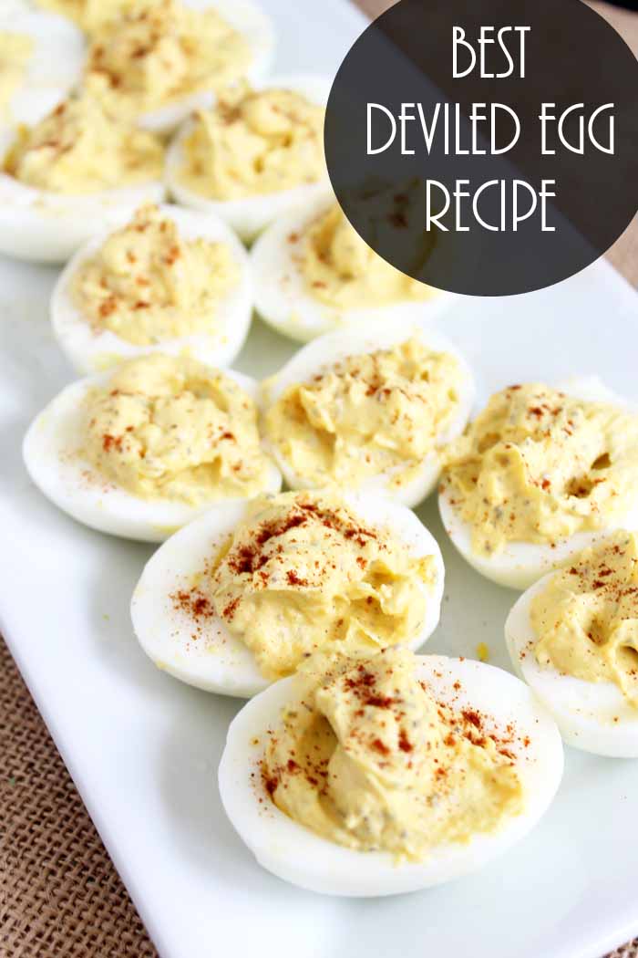 The best deviled egg recipe! A family favorite you need to try!