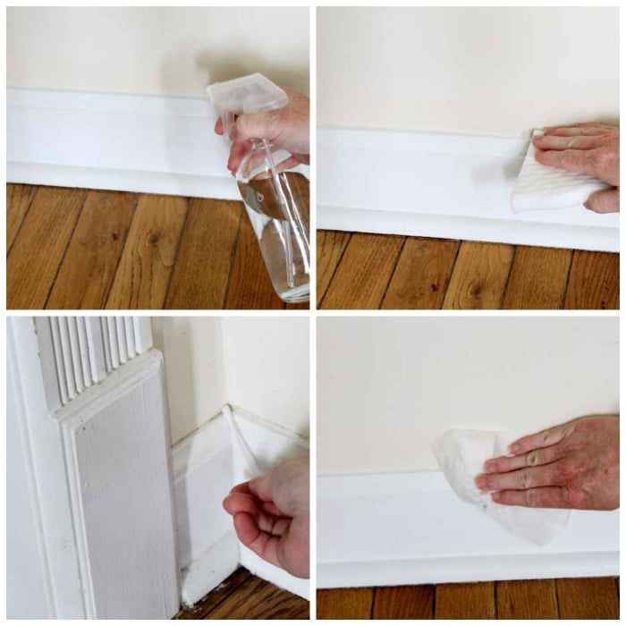 DIY BASEBOARD CLEANING TOOL  Save those backs and knees with this