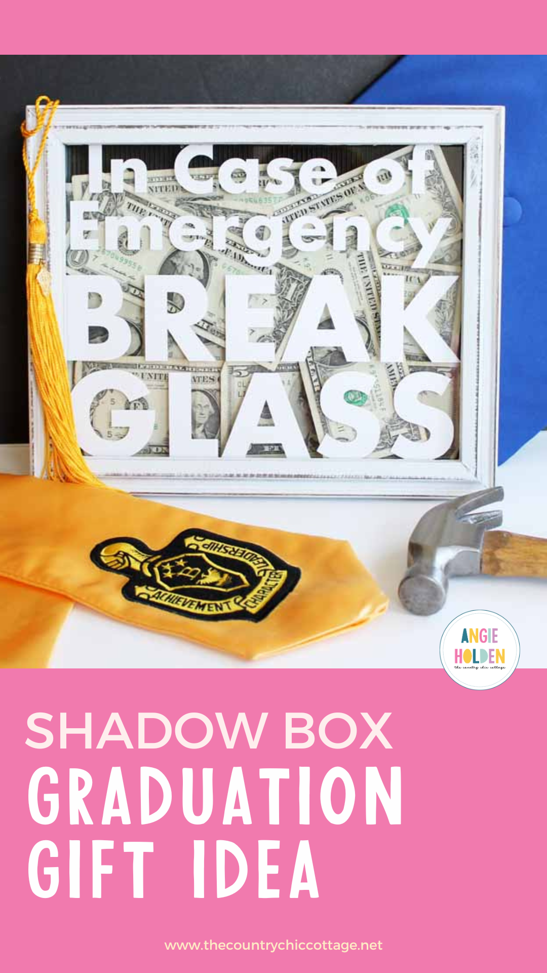 Graduation Shadow Box for Gifting Money to the Graduate Patabook Home