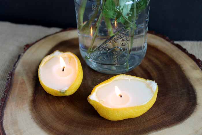 lemon candles