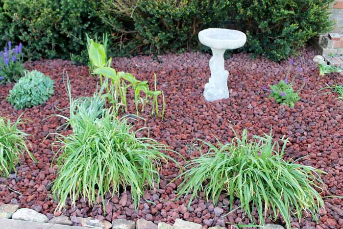 Mulch Alternatives - adding curb appeal to your home with alternatives to traditional landscape materials!