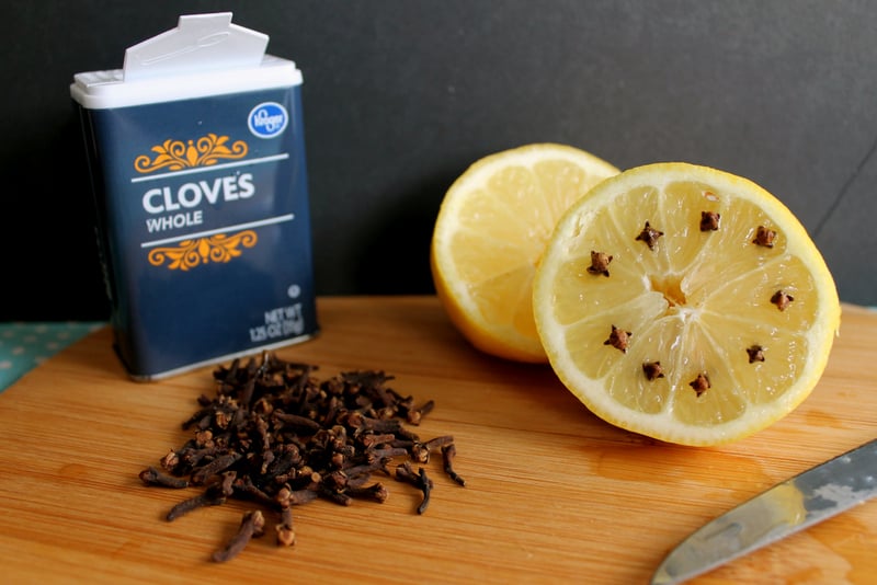 Using whole cloves and citrus fruit is a great natural way to repel flies in your home