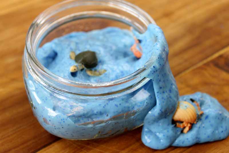 ocean slime in a bottle