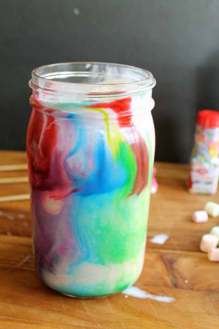 Unicorn Drink Easy Milkshake Recipe The Country Chic Cottage