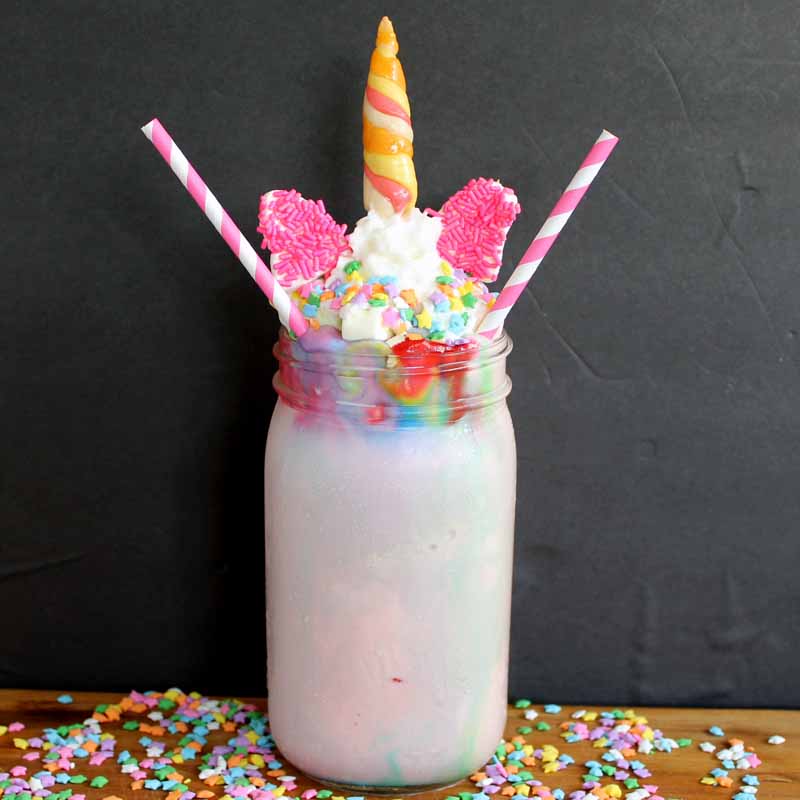 Unicorn Drink the ultimate milkshake and more! The
