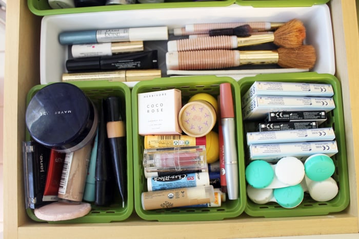 Makeup Organization: Four ways to keep makeup tidy!