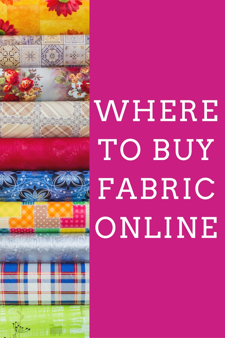 Where to buy fabric online - one blogger reveals her top sources!