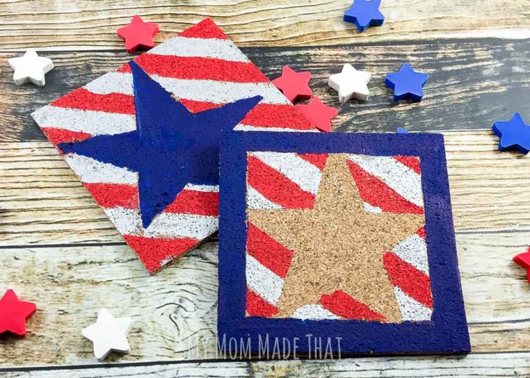 Quick and easy patriotic crafts that take 15 minutes or less to make!