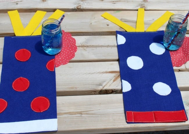 Quick and easy patriotic crafts that take 15 minutes or less to make!