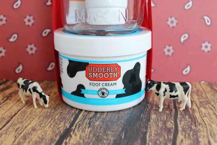 udderly smooth foot cream as a pampering gift