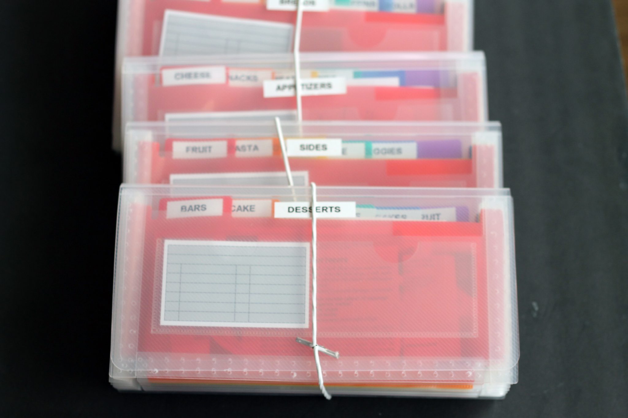 diy recipe organizer 