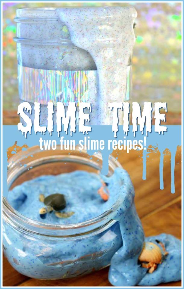 Slime for Kids - make these two recipes with your little ones!