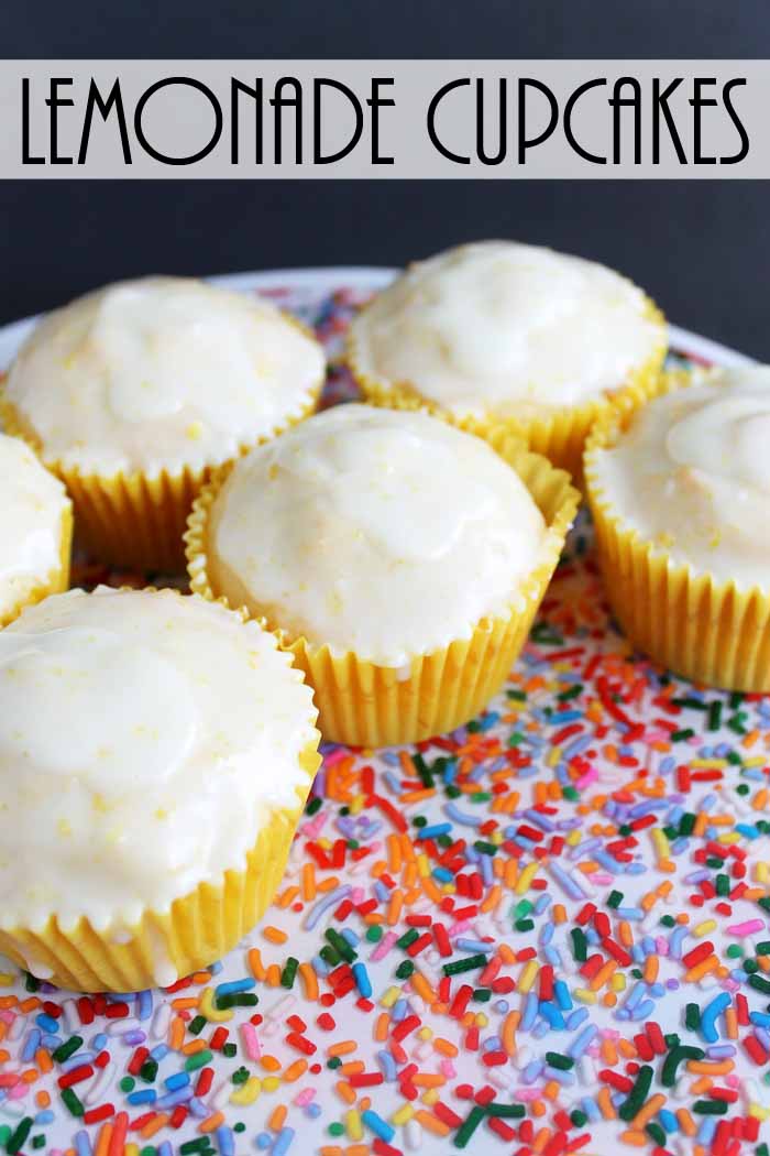 Make these lemonade cupcakes! The best recipe ever!