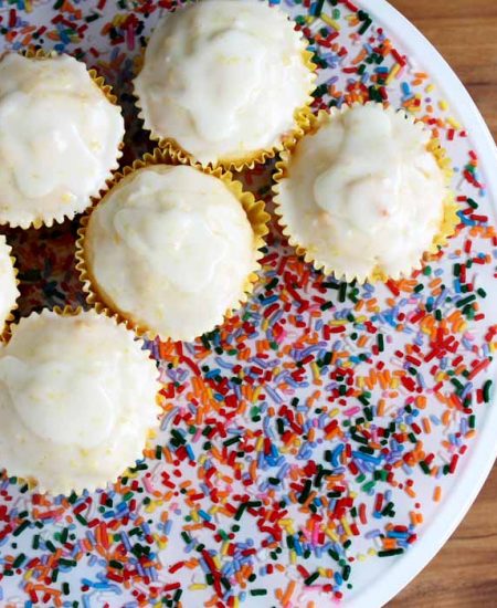 Make these lemonade cupcakes! The best recipe ever!
