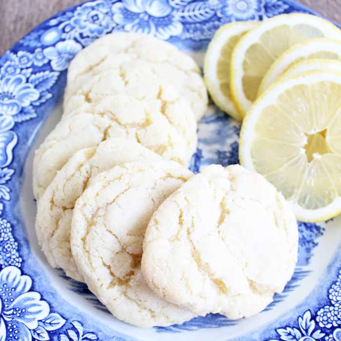 These soft lemon cookies are delicious! This may be the best sugar cookie recipe ever!