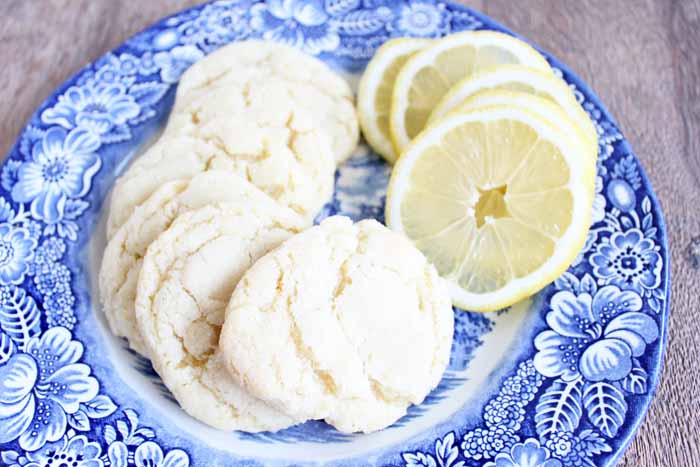 These soft lemon cookies are delicious! This may be the best sugar cookie recipe ever!