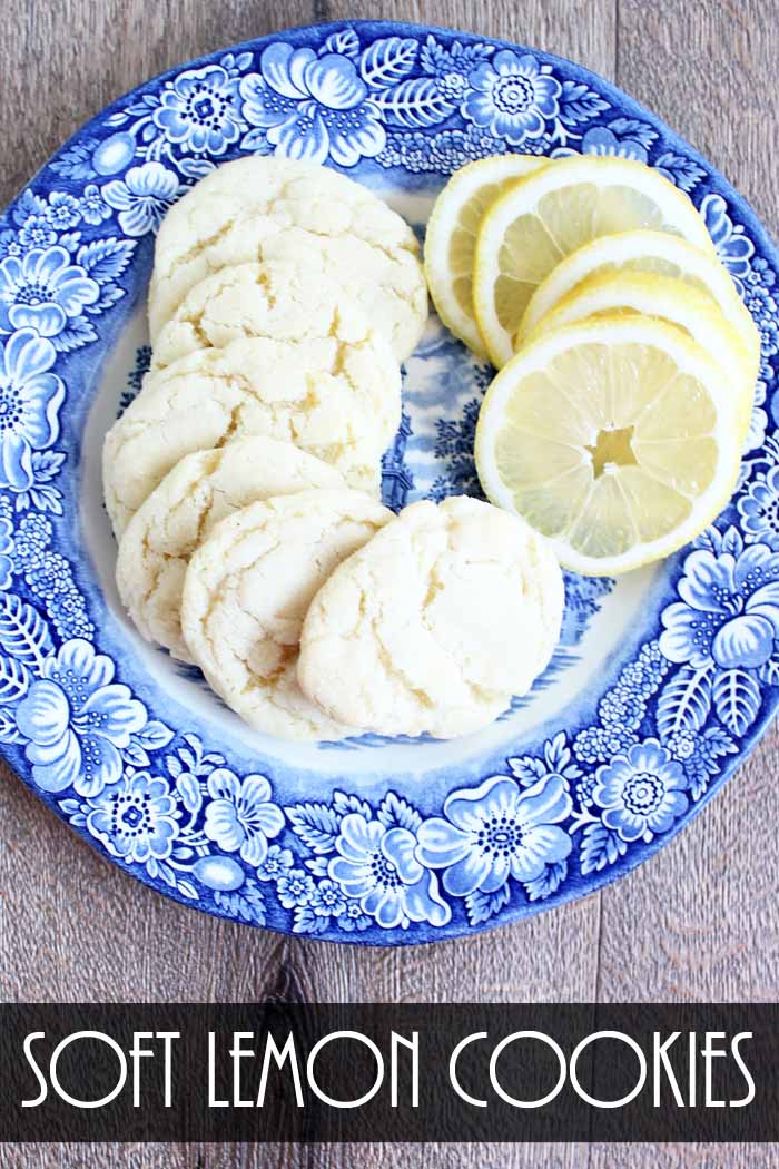 These soft lemon cookies are delicious! This may be the best sugar cookie recipe ever!