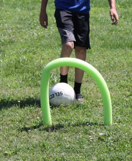 Make these pool noodle games for your kids to play with this summer! So quick and easy!