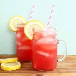 Make a glass of watermelon lemonade this summer! An easy recipe that you will love!