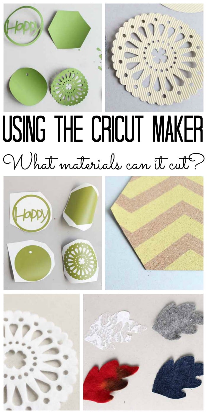 What materials can the Cricut Maker cut? We have all the details!