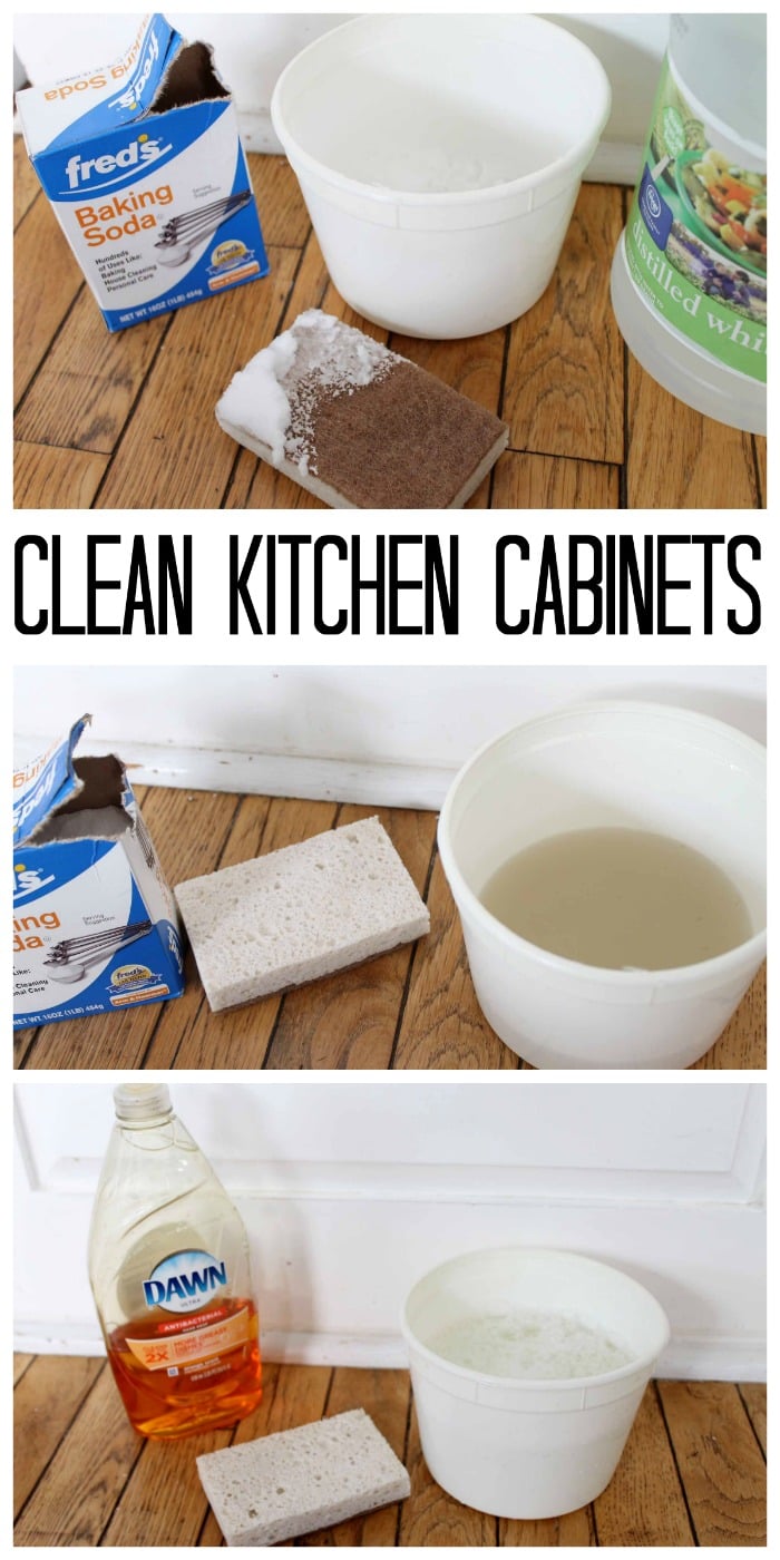 The Best Way To Clean Kitchen Cabinets The Country Chic Cottage