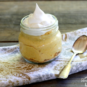 No Bake Pumpkin Cheesecake Recipe by The Shabby Creek Cottage
