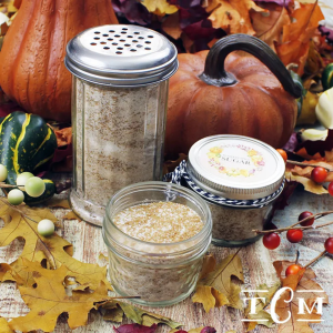 Pumpkin Spice Sugar Recipe With Free Printable Label by The Cottage Market
