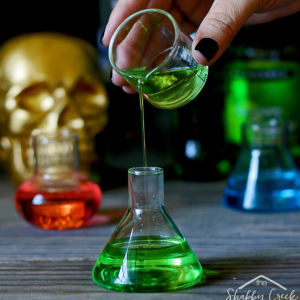 Stumbling Scientist Halloween Cocktail Recipe by The Shabby Creek Cottage