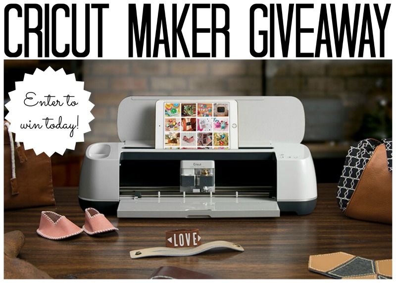 image for a Cricut Maker Giveaway