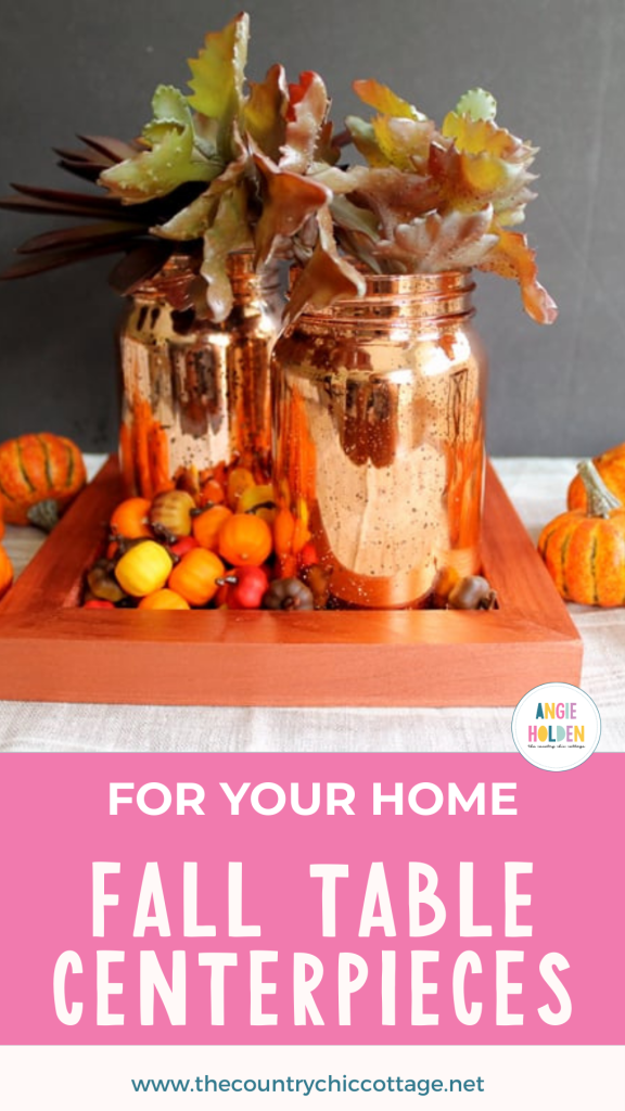 fall table centerpieces