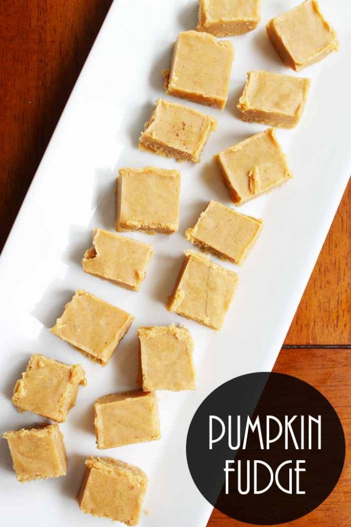 pumpkin fudge Pinterest image