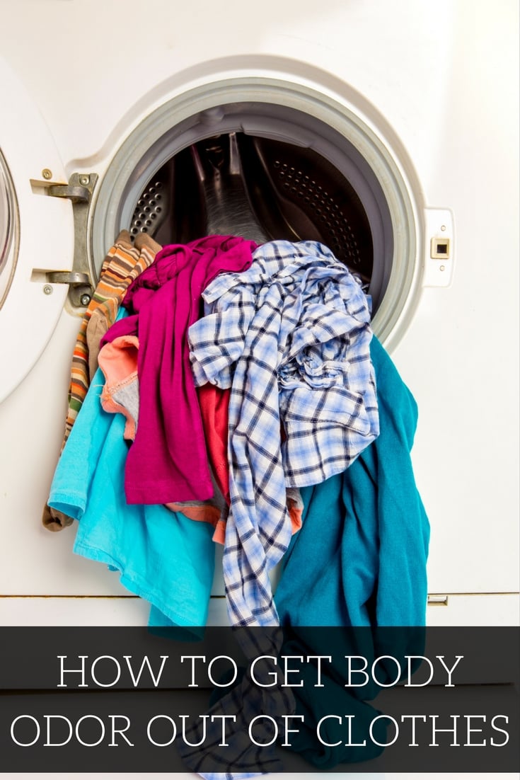 Here are some helpful laundry tips on how to get body odor out of clothes, even the dirtiest items!