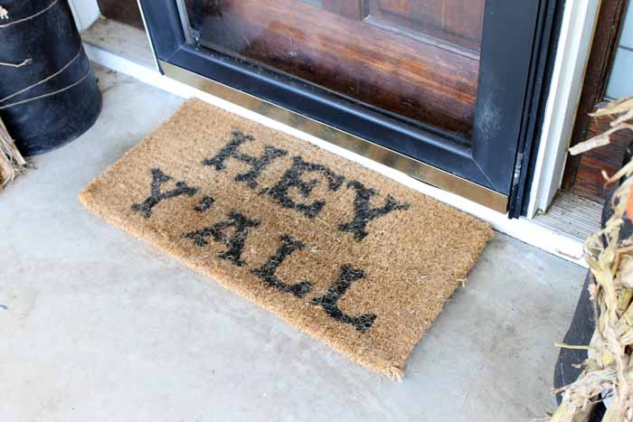 hey y\'all door mat