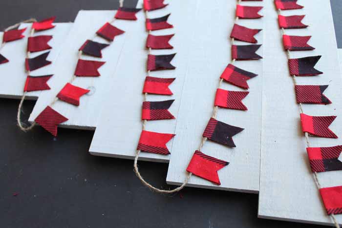 ribbon garland for Christmas tree