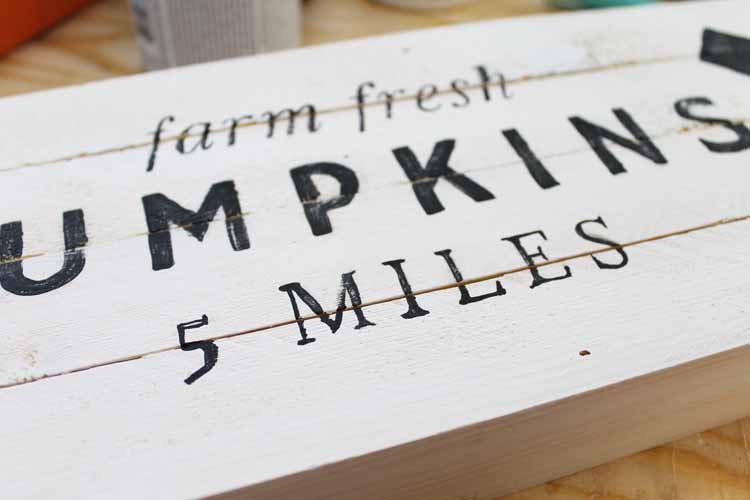 rustic farmhouse style sign