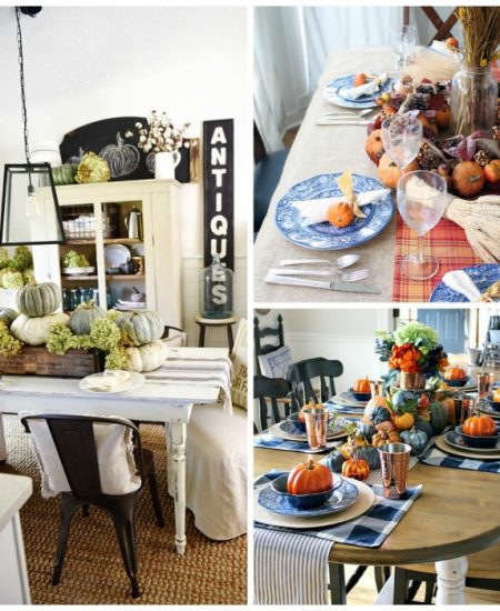 Thanksgiving decorating ideas for your holiday table!