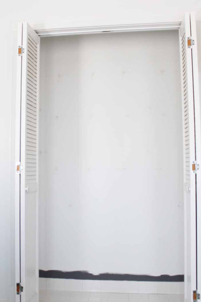 closet that is completely empty